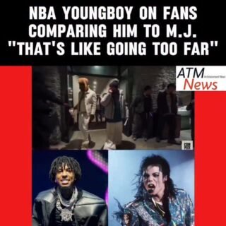 #NBAYoungBoy says fans are exaggerating and "going too far" by comparing him to #MichaelJackson.
—
🎥 @complex