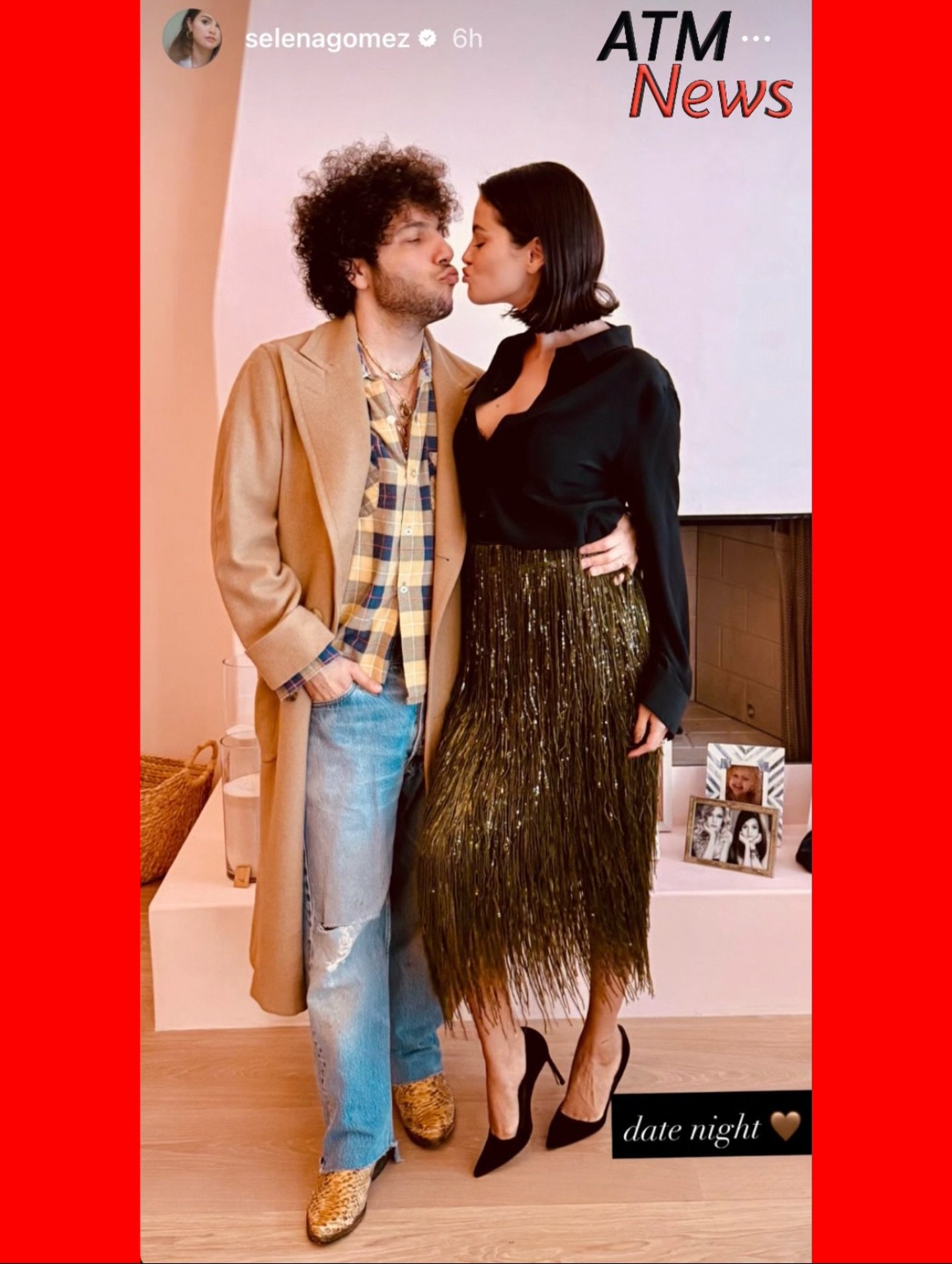 Look at #Selena now 😮‍💨… Enjoying a date night with her #hubby.