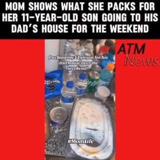 Mamas, do y’all pack all this #food for y’all #kiddos when they go to their fathers’ or do y’all let the #dads figure it out?