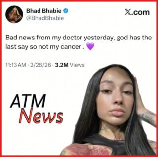 Let's all keep #BhadBhabie in our #prayers. She took to X on Saturday to announce that she has received "bad news" from her doctor regarding her #cancer.
—
Since her diagnosis, she has not let the cancer stop her from living to the fullest, which is quite impressive. May God give her strength and grace through these difficult times 🙏