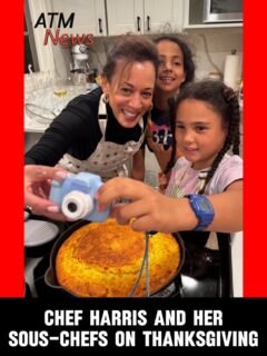 #KamalaHarris and her great-nieces 👩‍🍳🧑‍🍳
