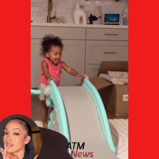 Awe😍‼️ #JoieChavis’ daughter #HarloRose is such a big girl now!