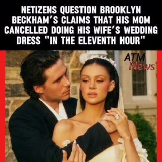 #Netizens are questioning #BrooklynBeckham’s claims that his wife Nicola had to "urgently" find another dress after his mom, #VictoriaBeckham, allegedly cancelled the one she was designing for her in the last hours before their #wedding in 2022.
—
This question has come up because, two days after their wedding, Vogue published an article about the #ValentinoDress Nicola wore for the big day, stating that it took a year and multiple back-and-forths to Rome to finalize everything. And Valentino even sent one of its head seamstresses to Miami to ensure the wedding gown was perfect.