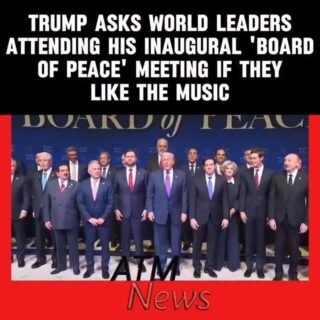 #Trump was making sure the world leaders attending his inaugural #BoardOfPeace meeting liked his #playlist 😅. He played his favorite songs, and the meeting reportedly ended to the sounds of "YMCA."
—
Leaders from over 20 countries gathered at the Institute of Peace in Washington, D.C., to discuss the Israel-Gaza cease-fire, Gaza’s reconstruction, and stability in the region.