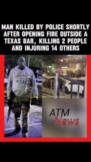 A man identified as 53-year-old Senegal-born naturalized American citizen  #NdiagaDiagne, opened fire with both a #pistol and a #rifle outside the Buford’s Backyard Beer Garden located on the busy West 6th Street, in Austin, TX, before 2 a.m. on Sunday.
—
According to reports, he pulled up in an SUV and started shooting at people sitting on the bar’s patio and others on the sidewalk with his pistol.
—
He then reportedly exited the #vehicle and continued shooting with his rifle before being confronted by police officers who shot him dead.
—
During the attack, he killed two people, and at least 14 others were injured.
—
The #FBI is now investigating the shooting as a potential act of terrorism because Diagne was wearing a sweatshirt with "Property of Allah" written on it.