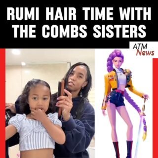 #Cuteness! Looks like baby #LoveCombs finally got her #RumiHair 💕✨
