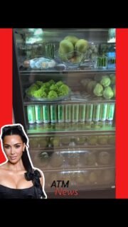 #KimKardashian takes us inside her #GreenFridge.