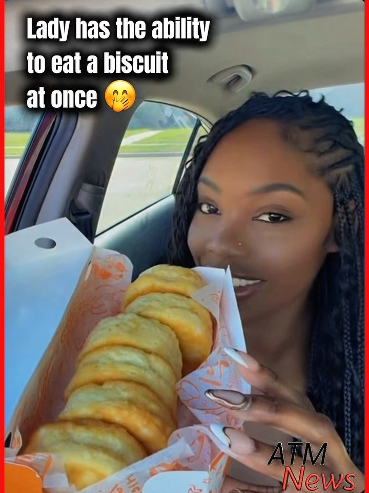 Do y’all have this ability…I mean talent? Cauz this is 🔥🤭—This #lady can eat one, or even two, #PopeyesBiscuits at once.—🎥 @fever_reviews
