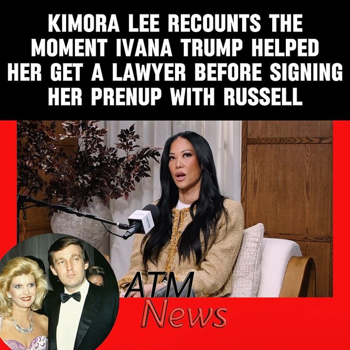 While discussing how she learned everything she now knows, including the importance of having a #lawyer when discussing any deal, #KimoraLee recalled the time her then-fiancé, #RussellSimmons, retained an attorney that Donald Trump recommended to him, to make her sign a prenup when she didn't have a lawyer or know anything.—She said she called #IvanaTrump, who was Trump’s wife at the time, and she recommended a lawyer, which made Russell mad. That experience taught her that men get mad when women pull a card out of their playbook.—🎥 @aspirewithemmagrede