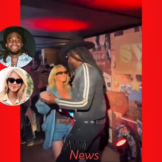 #Shaboozey and #SydneySweeney were seen dancing it up at #Stagecoach Festival over the weekend 🕺💃