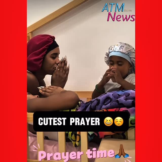 This is the #cutest prayer on the internet 😂💯. Love Combs is only 3, but she is already a #prayer warrior.