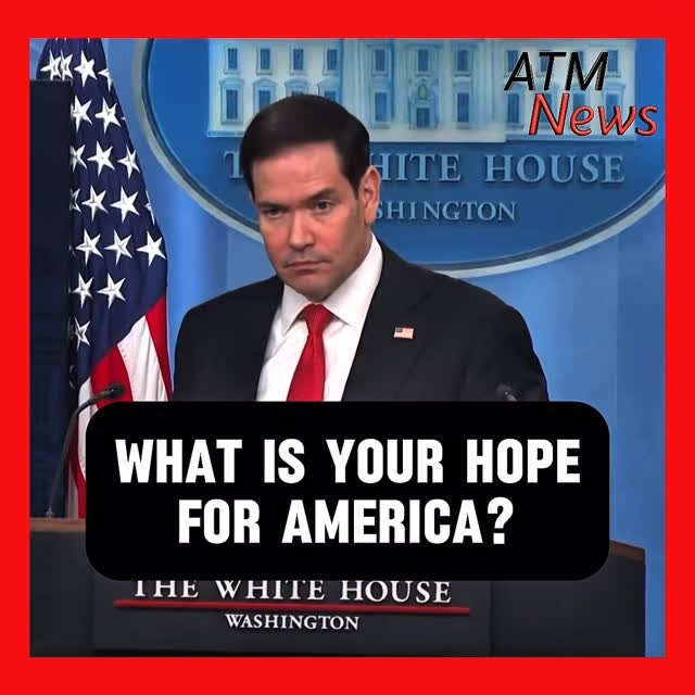 Netizens are speculating that #MarcoRubio is preparing to announce his candidacy for the 2028 presidential election after he shared his hopes for #America.