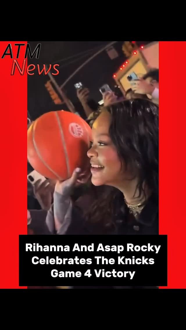 Yeahhh! #Rihanna throwing the #ball like a pro last night in #NYC! 😌