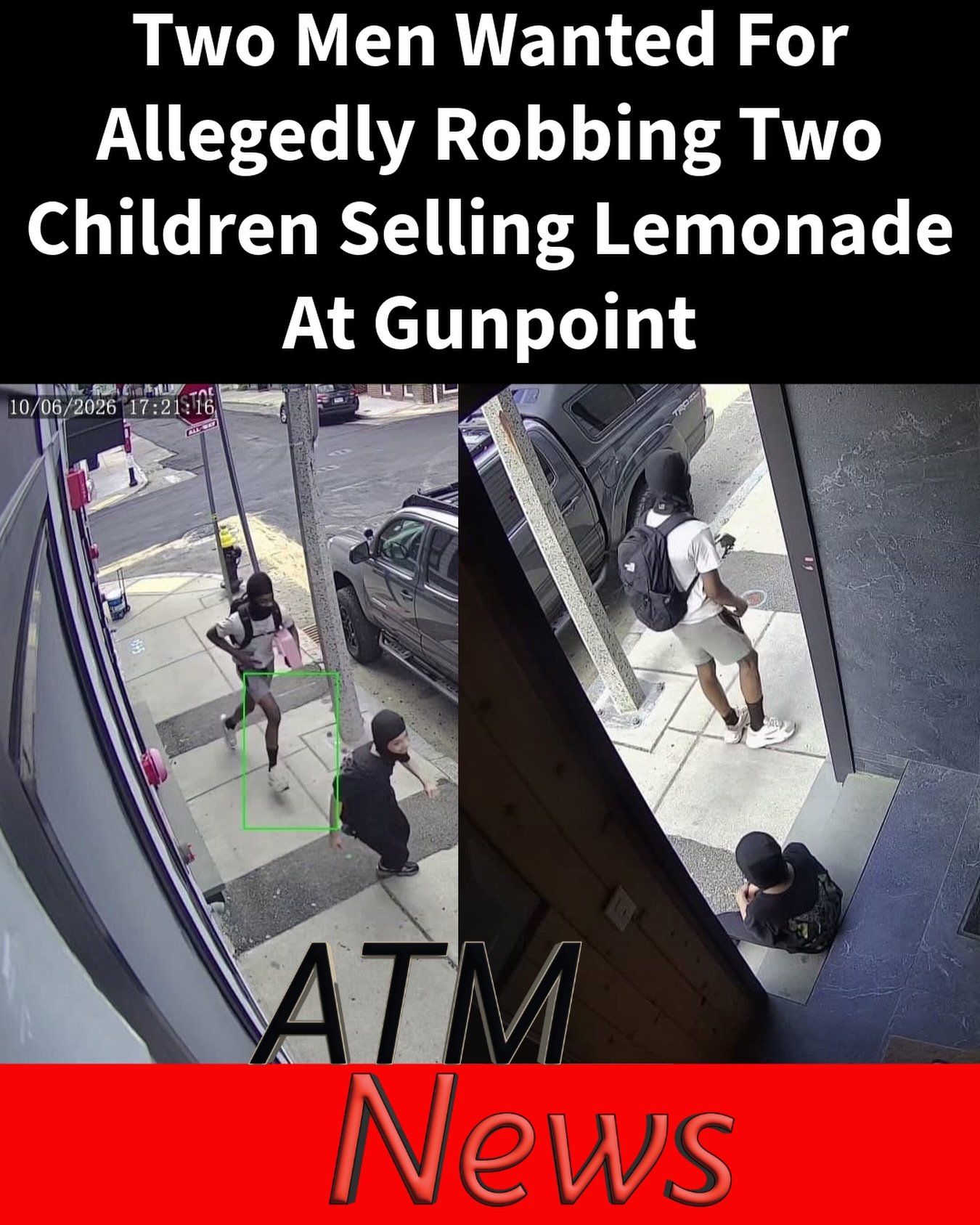 The #Boston police are looking for two #men who they say stole #money from two children who were selling lemonade at a stand on Wednesday, June 10.—The two suspects allegedly passed by the children multiple times before approaching them to ask whether they had used Apple Pay. Before they could respond, the two suspects allegedly grabbed the container with money, and one of them exposed a firearm in his waistband. Then they both fled the scene.—Poor kids…💔