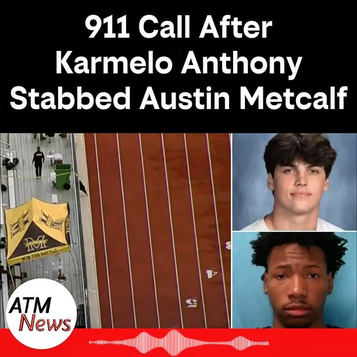 The #911Call after #KarmeloAnthony stabbed #AustinMetcalf at the Frisco track meet has been released.