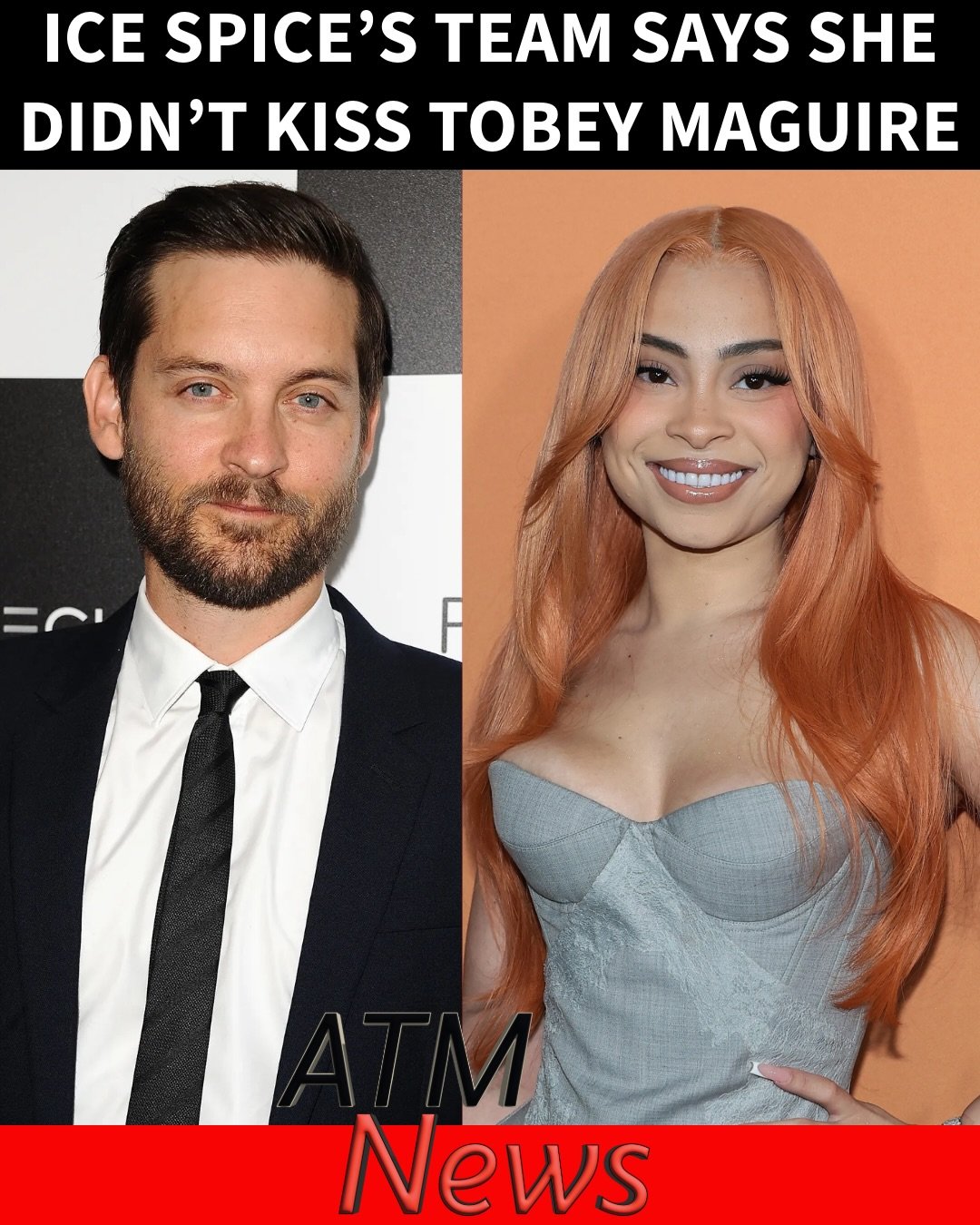 #IceSpice’s team denies rumors that she kissed Tobey Maguire at Michael Rubin’s White #party. —According to her team, they were sharing a vape and talking.