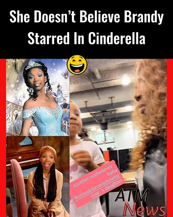 😆 Poor Princess #Brandy! Actor #OrlandoBrown’s daughter didn't believe she was really #Cinderella in the 1997 movie, "Rodgers & Hammerstein’s Cinderella."—Swipe for throwback pictures 📸(@GettyImages)