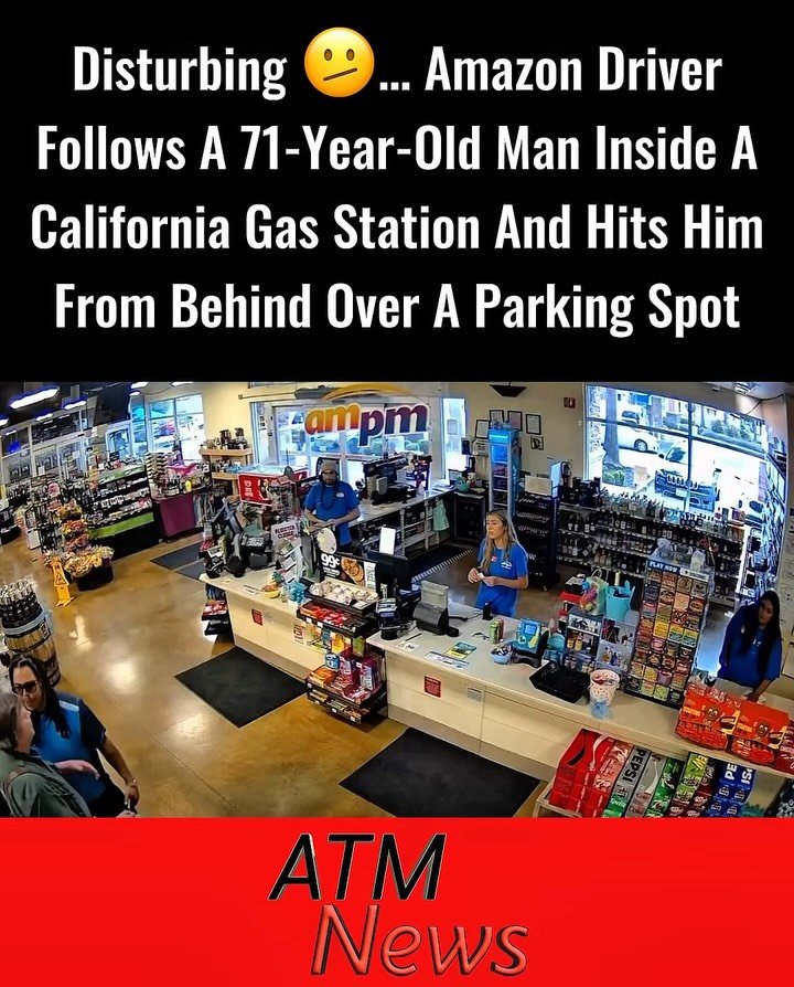 An #AmazonDriver was reportedly arrested and charged with felony battery and elder abuse after he allegedly followed a 71-year-old man inside an ARCO #GasStation in Elk Grove, California, and aggressively hit him from behind, resulting in neck pain and a concussion. —According to the victim’s attorney, #TonyBuzbee, who you may know for bringing a now-dismissed lawsuit against Diddy and Jay-Z, the Amazon driver was mad because he believed the victim took his #parking spot.
