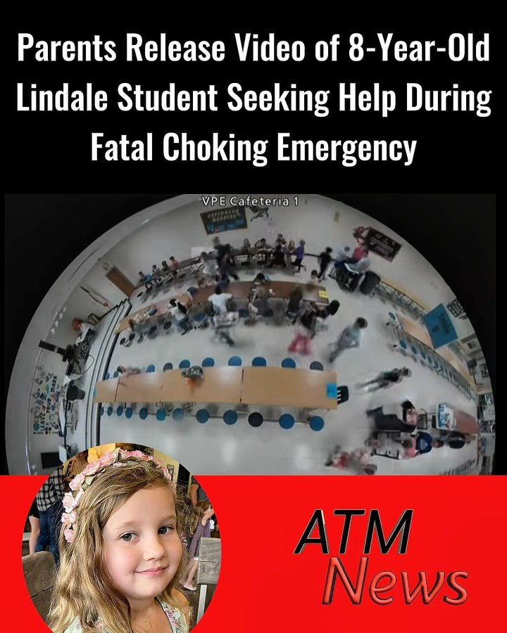 The parents of 8-year-old Adrian Thompson have shared school surveillance footage raising questions about the response to their daughter’s fatal choking emergency at Velma Penny Elementary School in Lindale, Texas.The footage shows Adrian leaving her lunch table around 11:40 a.m. on April 15 and approaching an employee with her hands near her throat. The employee told investigators she believed Adrian was sick and guided her toward a trash can before asking whether she needed the restroom.Adrian briefly left, returned appearing distressed, then ran toward the nurse’s office. She arrived about two minutes after first seeking help.The nurse reported performing the Heimlich maneuver, using an anti-choking device, and administering CPR. Adrian died early April 16 after being transferred to Cook Children’s Medical Center in Fort Worth.Her parents say they shared the video because they want more answers, even though the Texas Rangers found no criminal offense under state law and the medical examiner ruled her death accidental. Adrian’s mom told CBS19 that she wants others to see what happened because she believes the adults at the school could have acted more promptly to try to save Adrian’s life.—🎥CBS19