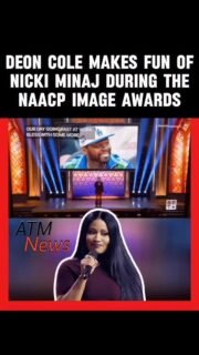 Will the #Queen respond?
—
#DeonCole made fun of #NickiMinaj by saying a fake prayer for her during the 2026 #NAACPAwards on Saturday.