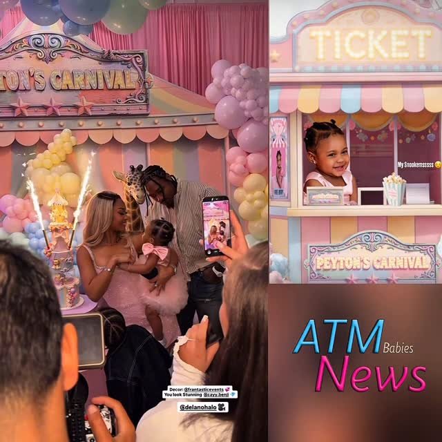 #StefonDiggs’ daughter with Cayy Benji celebrated her 1st birthday 🎂🎀
