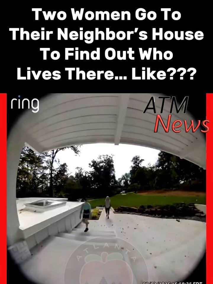 Oops! Two #Atlanta women were asked to leave after going to their #neighbor’s house to see who lived there. They claimed they had lived in the neighborhood for decades and had never seen anyone live there.—🎥 @atlantauncensored