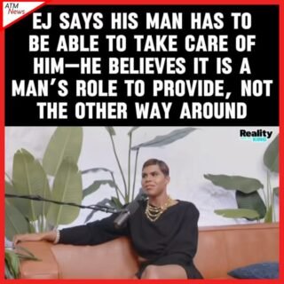 #EJJohnson opened up to @thecarlosking_ about the type of man he is looking for. He wants a straight man who can date him publicly and not keep him in the dark. He said he is no longer willing to stay hidden.—Also, very important, his #man has to have that coin and provide!
