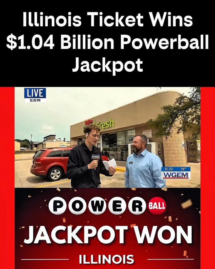 Wowww!!! The big $1.04 billion #Powerball winning ticket for Wednesday night’s drawing was sold at a Hy-Vee Fast & Fresh gas station in Quincy, Illinois. 🎉#BillionaireThings 💸