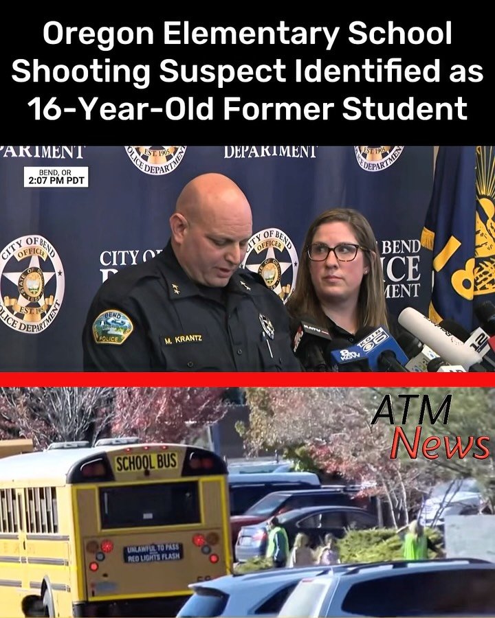 Authorities have identified the suspect in the deadly shooting at Silver Rail Elementary School in Bend, Oregon, as Griffin J. John II, a 16-year-old former special education student.Police said he opened fire inside a special education classroom on Thursday, October 15, killing three children and a teacher. Another student and a teacher were injured.The suspect was fatally shot by a bystander who followed him into the school. Authorities are continuing to investigate the motive.