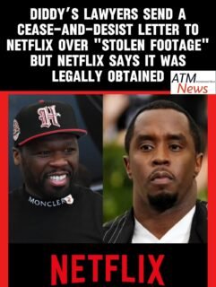 #Diddy’s team sent a cease-and-desist letter to #Netflix over #50Cent’s docuseries, which contains footage that Diddy’s team considers "stolen." The team threatens legal action if Netflix releases the series despite the warning.
—
The Director of the docuseries, on her part, asserts that the never-before-seen footage was legally obtained and that the production team worked hard to conceal the identity of the filmmaker who provided it.