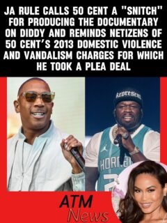 #JaRule hopped on X to call out #50Cent for producing a Netflix docuseries on #Diddy. He used the occasion to say that 50 Cent is no better and remind netizens of past allegations against 50.
—
First, Ja Rule points out that back in 2013, 50 Cent took a plea deal after he was accused of kicking his baby mama, #DaphneJoy, in the stomach, kicking her door open, and destroying her property.
—
50 Cent was then sentenced to 3 years' probation, 30 days of community service, and 52 weeks of domestic violence class.
—
Ja Rule also reminds everyone that, most recently, in 2024, Daphne accused 50 Cent of rape and assault, claims 50 Cent denied.