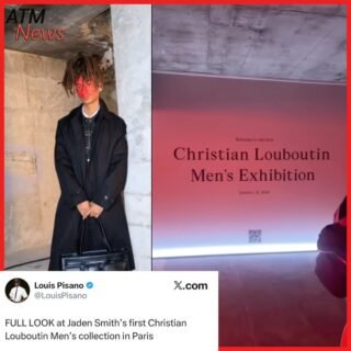#JadenSmith unveiled his first collection as Christian Louboutin’s first Men Director during #Paris Fashion Week on January 21, 2026.
—
Will, Jada, and Willow were there to support.
—
🎥 @louispisano | 📸 Acielle StyleDumonde, @gettyimages