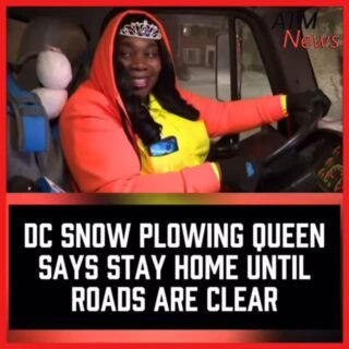 Okay #DC residents! The #SnowplowQueen says she got y’all! Just stay home until she is done.
—
We love a queen who shows up to work with her #tiara 👑👸🏾
—
🎥 @wusa9