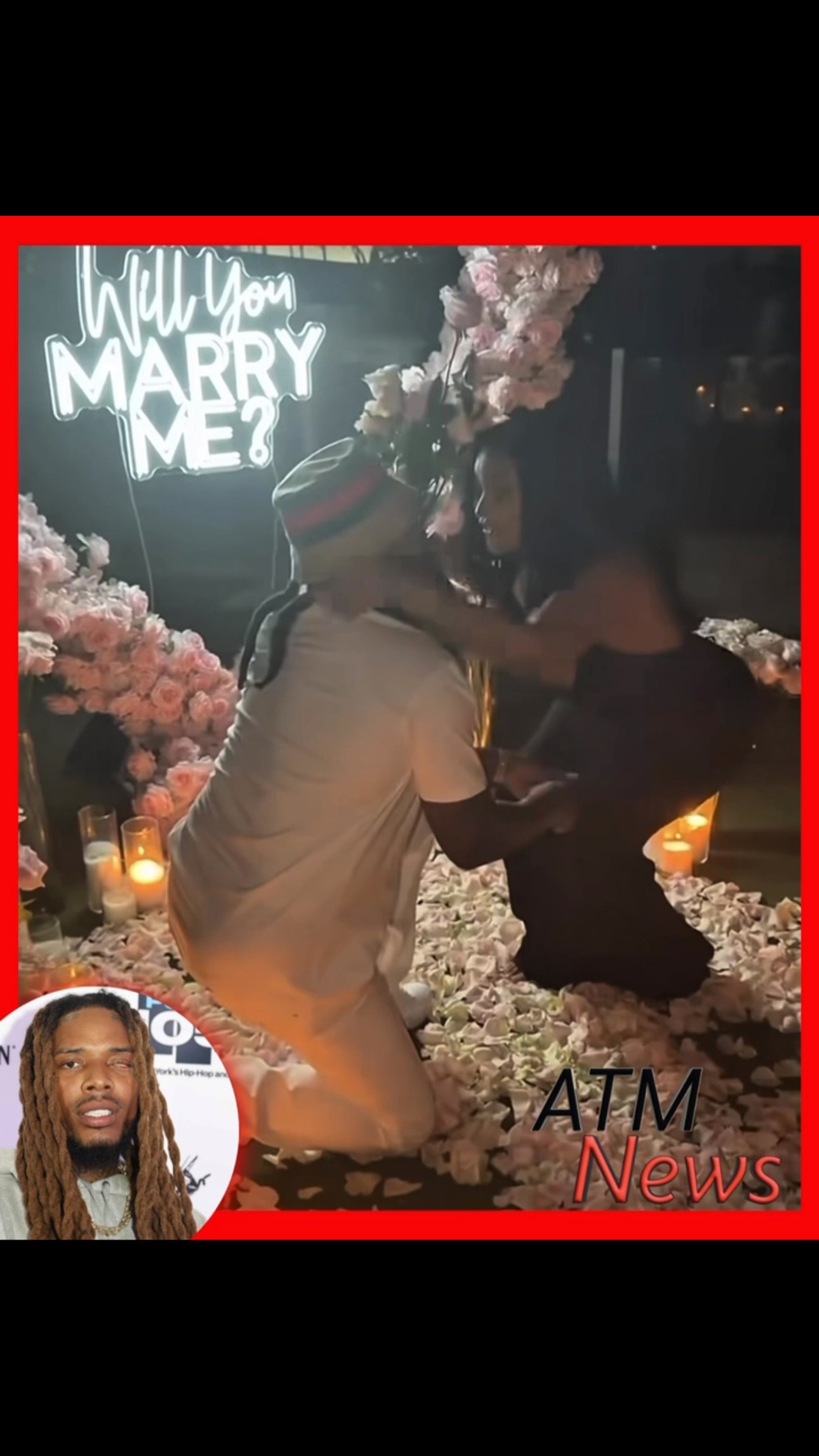 #LoveAffair!!! 🥰🎶 #FettyWap proposed to his #girlfriend 💍