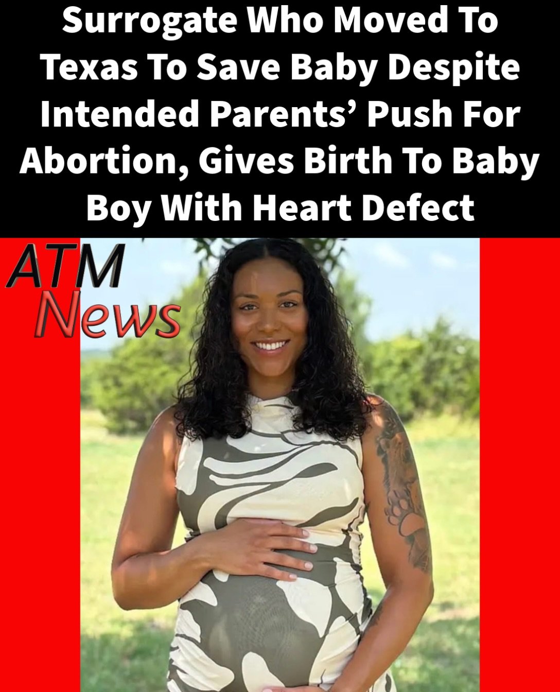 Alaskan surrogate mother, #McKennaWest, who refused to abort and moved to Dallas despite the intended parents’ wish to terminate the pregnancy after the #fetus was diagnosed with a severe heart defect, gave birth to the baby boy named #Gabriel on Wednesday, August 12.—According to reports, the state of Texas has stepped in, and Attorney General Ken Paxton secured a court order to ensure the baby receives all the necessary postnatal care. Due to the diagnosed heart condition, the baby will likely have to undergo surgery in the next few days or weeks.—West’s attorney told news outlets that she intends to seek legal custody of Gabriel.