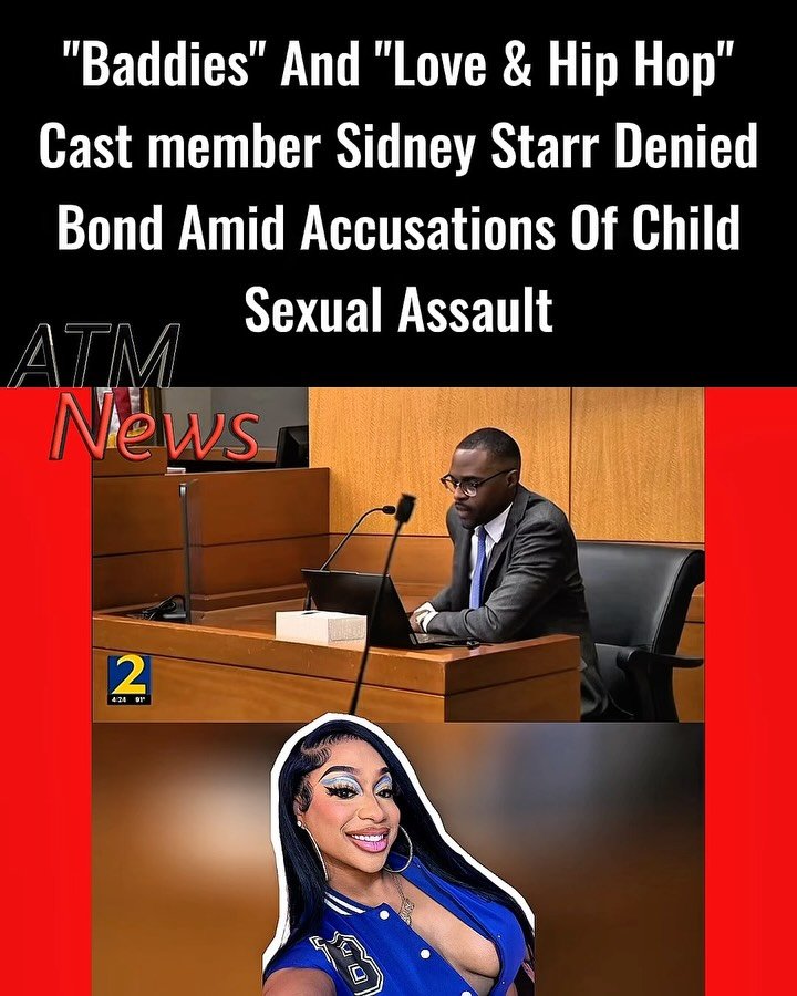 "Baddies ATL" and "Love and Hip Hop" star Sidney Favors, better known as #SidneyStarr, appeared in a Georgia court on Tuesday and was denied bond amid accusations of child sexual assault.—Prosecutors allege that earlier this month, she approached a 13-year-old #boy inside a hotel lobby and told him he was cute. The two then allegedly took the elevator together to her room, where they allegedly engaged in sexual acts.—She was charged with sodomy, sexual battery of a child, and aggravated child molestation.