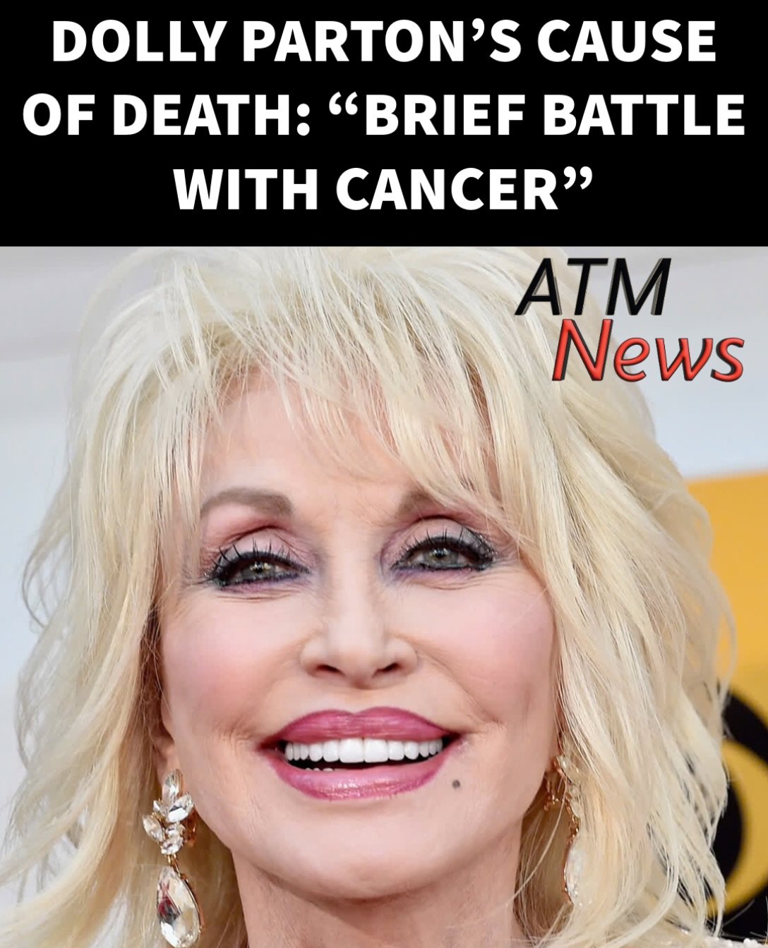 According to PEOPLE Magazine, a representative for #DollyParton confirmed that she died following a "brief battle" with #cancer.