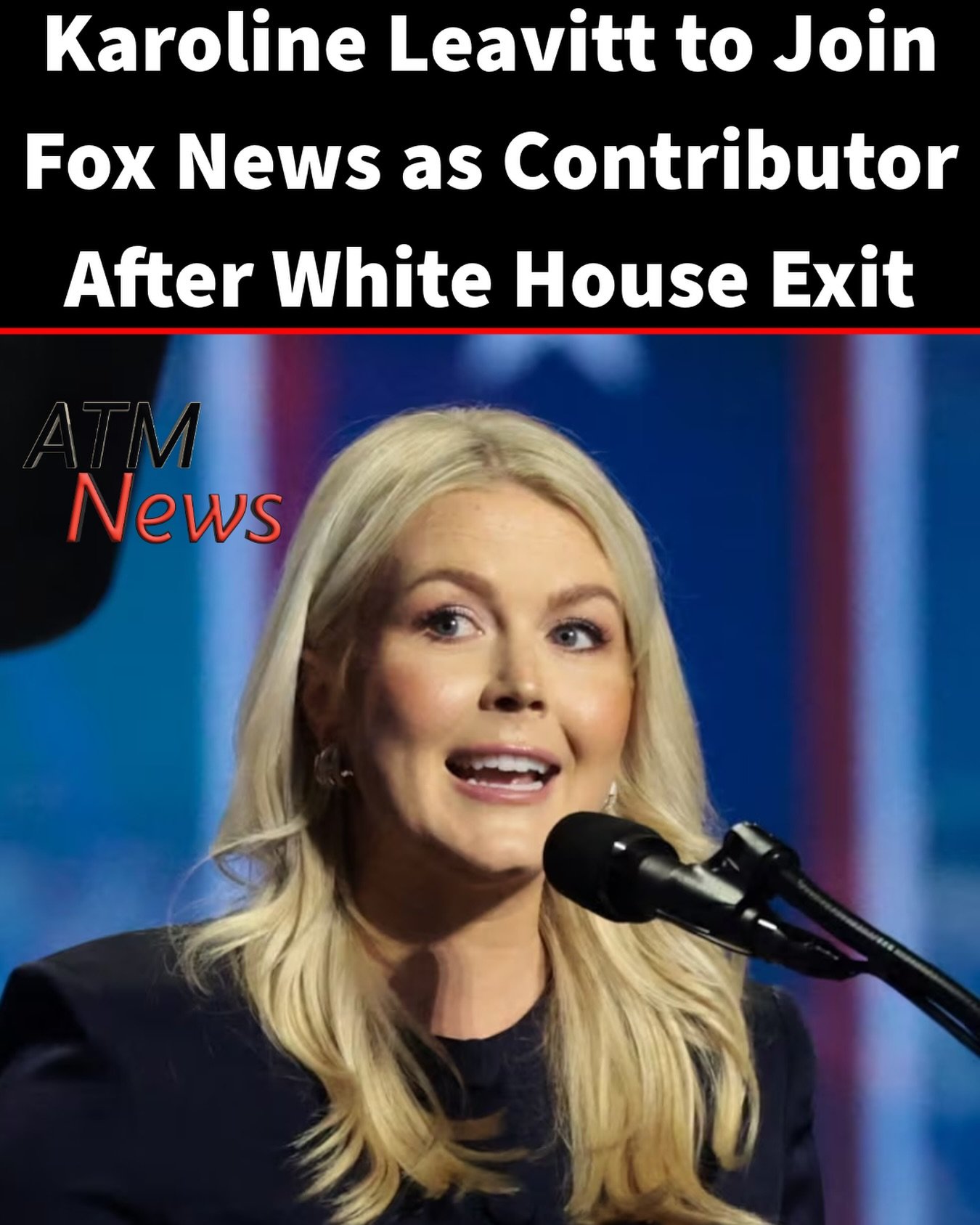 Former White House press secretary Karoline Leavitt is joining Fox News as an on-air contributor beginning November 1, the network announced Monday, October 5.—Leavitt, 29, left her role as White House Press Secretary in August to spend more time with her children. She is now joining other former press secretaries, including Kayleigh McEnany and Dana Perino, who moved into roles at Fox News.