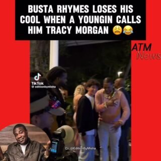 Boy!!! 🤣 Unc #BustaRhymes wasn’t there for the #TracyMorgan #joke 😩