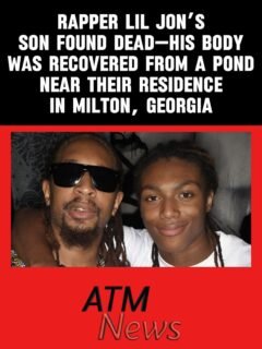 #NathanSmith, aka DJ Young Slade, son of rapper #LilJon, was found dead earlier today. His body was recovered from a pond near the Smith Residence in Milton, GA.
—
Nathan was initially reported missing early on Tuesday after he was seen running out of his home, apparently "disoriented" and in need of help.
—
Foul play is not suspected.