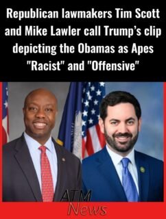 Senator #TimScott and Rep. #MikeLawler have called on Trump to take down the video containing #Michelle and #BarackObama depicted as Apes.
—
Tim Scott called the clip, "…the most racist thing I’ve seen out of this White House. The President should remove it." 
—
As for Lawler, "The President’s post is wrong and incredibly offensive." Lawler added that the post should be "deleted immediately with an apology offered."