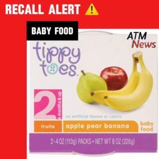 The #FDA warns #parents not to feed their #babies the Tippy Toes "apple pear banana" puree with the "Best By” date of 07/17/2026 and identifier code INIAO120.
—
Tests revealed that Packages with those descriptions have higher-than-normal levels of patulin, which can cause various health issues over time.
—
#Health and #Wellness