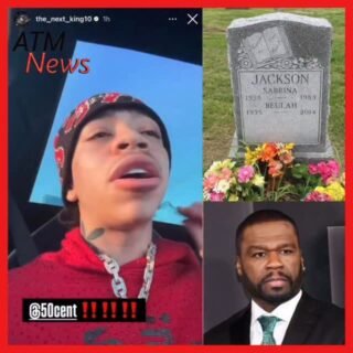 #KingHarris goes off and posts #50Cent’s mom’s grave after 50 made fun of #TinyHarris’ appearance.