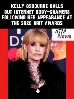 #KellyOsbourne took to her Instagram stories to clap back at netizens who have been body-shaming her since her appearance at the 2026 #BRITAwards, where she and her mother accepted the Lifetime Achievement Award on behalf of #OzzyOsbourne. 
—
She said it is cruel for people to criticize and "kick her" while she is down and going through "the
hardest time" in her life.
