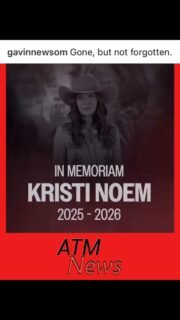 #GavinNewsom posted up after Trump announced that #KristiNoem will no longer be DHS Secretary starting March 31.