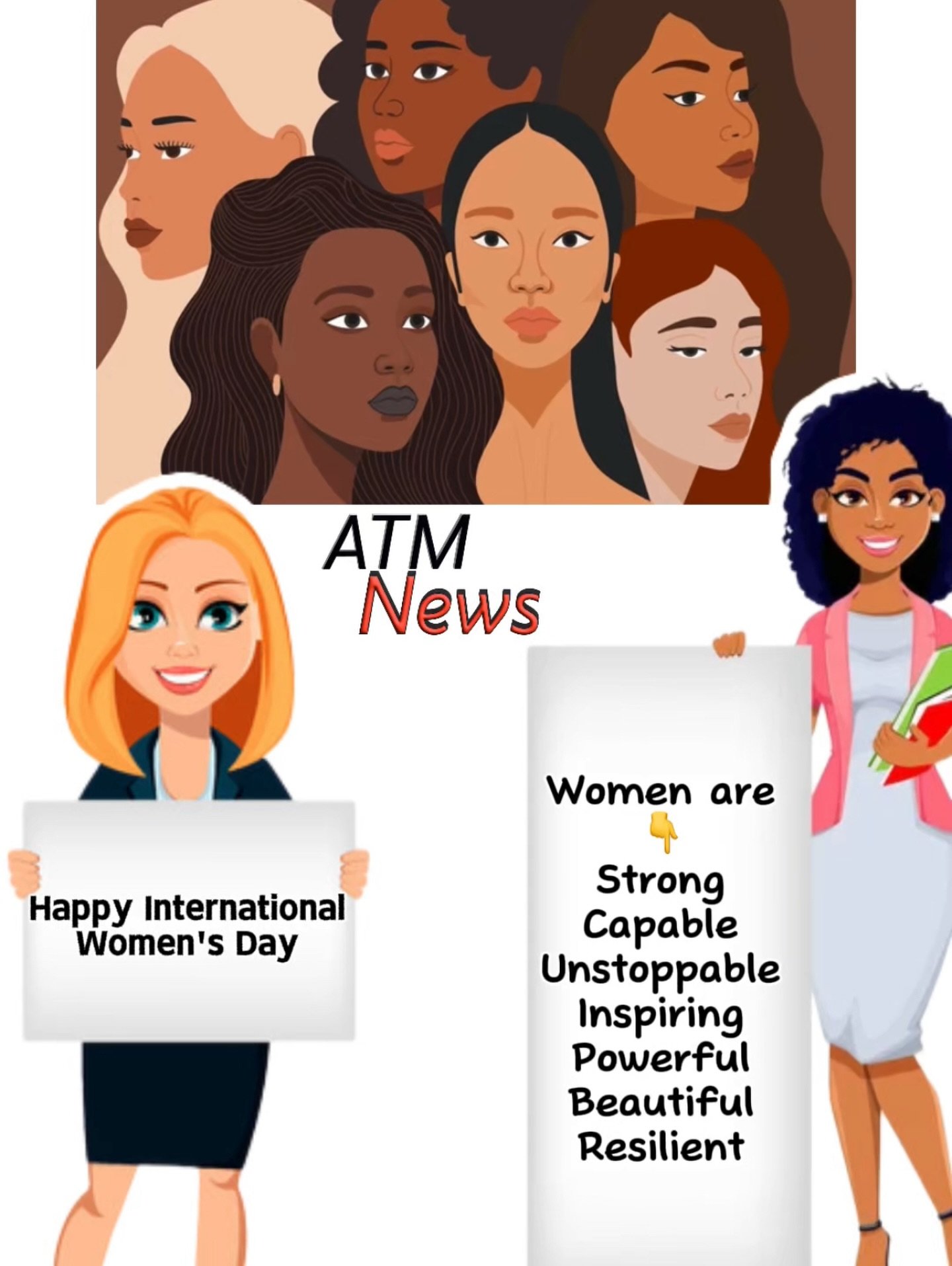 We wish you all beautiful #QUEENS a Happy International Women's Day. Y’all run the world 🌍 👑