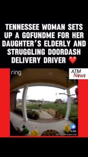 A #Tennessee woman named #BrittanySmith set up a GoFundMe to help an elderly man named #Richard, who has been doing #DoorDash to cover his own expenses and his wife’s medical bills.—Brittany saw Richard on her #RingCamera when he went to deliver her daughter’s Starbucks order, and he almost stumbled as he walked up the steps.—The GoFundMe has now raised over $300k in just over a day. If you can and want to, donate to help Richard get some rest 🙏