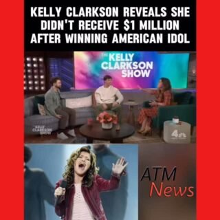 🤣🤣🤣 #KellyClarkson said she thought she would receive a $1 million check and a car after winning the first season of #AmericanIdol, but she didn't.—She was later told it was $1 million worth of investment in her, not a check.—🎥 @kellyclarksonshow