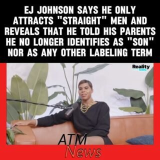 #EJJohnson opened up about his gender fluidity and revealed that he told his parents, #MagicJohnson and #CookieJohnson, that he no longer wishes to be labeled as "son."—🎥 @thecarlosking_