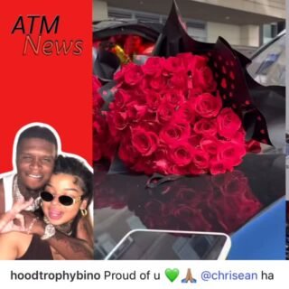 #ChriseanRock received a new #Maybach, a #Macbook, and #flowers as early birthday gift from her ex #HoodTrophyBino 🎈🎉